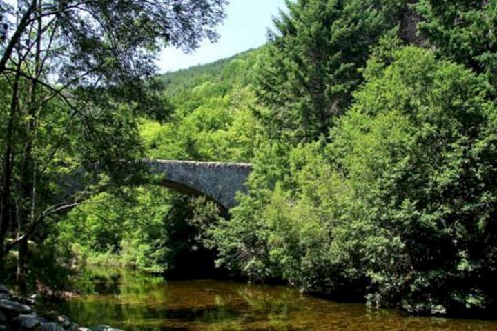 Pont de Ceytrou sur la Borne