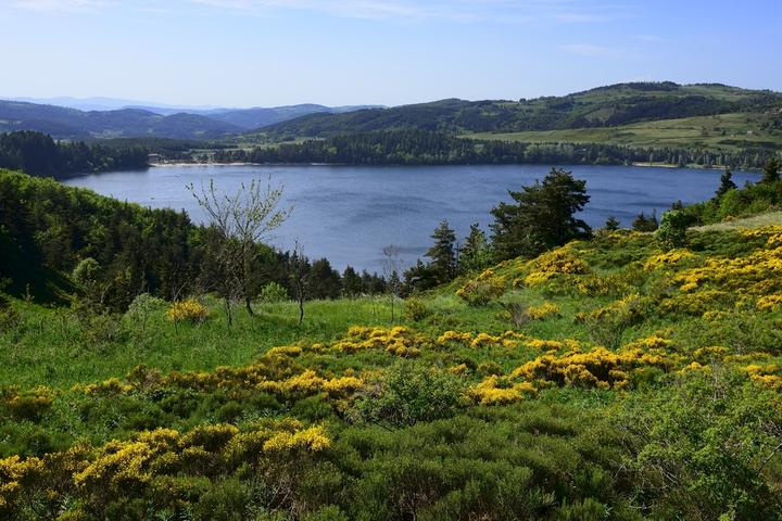 Lac d'Issarlès - Le Gerbier image