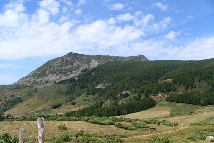 Le mont Mézenc